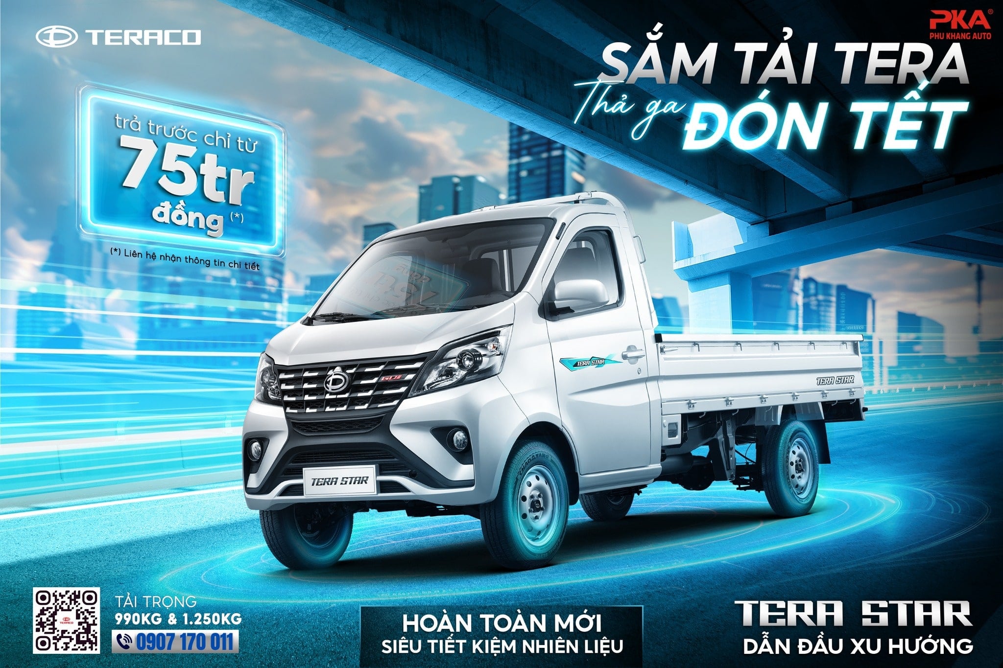 TERA STAR - SIÊU TIẾT KIỆM NHIÊN LIỆU - TRẢ TRƯỚC CHỈ TỪ 75 TRIỆU ĐỒNG